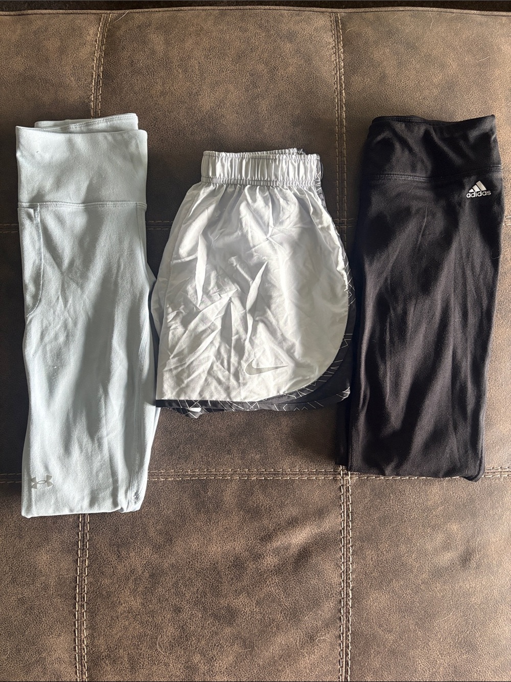 adidas Nike Under Armour Woman’s  Leggings and Shorts with Small Logo